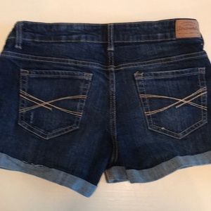 2 pair Aeropostale denim shorts